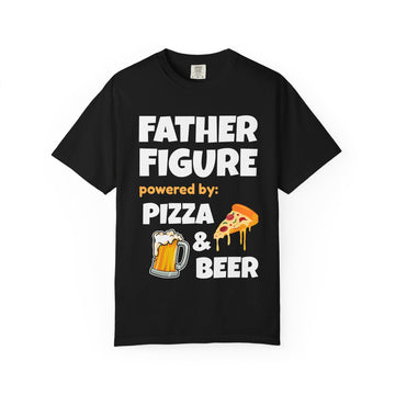 ππΊ Father Figure Powered by Pizza & Beer T-Shirt