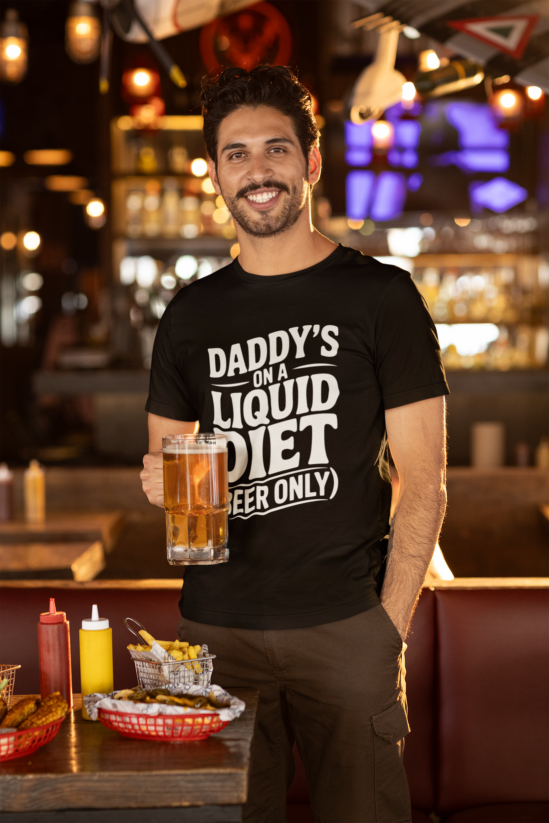 Daddy’s On a Liquid Diet (Beer Only) T-Shirt 🍺