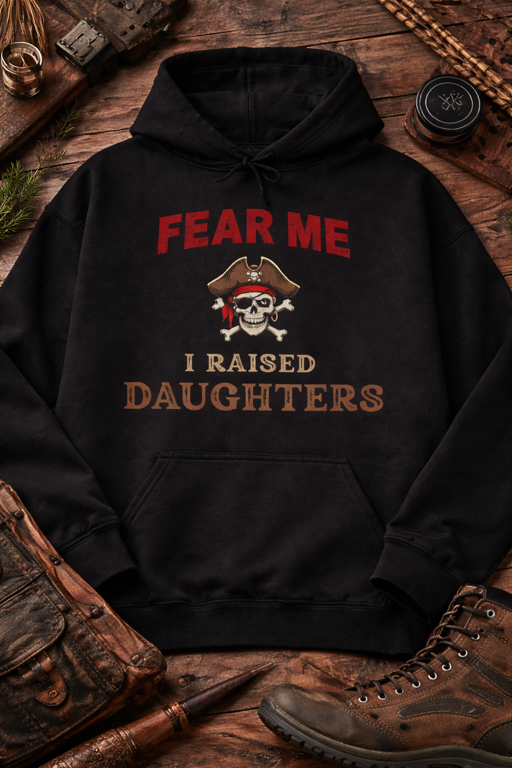 Fear Me – I Raised Daughters Hoodie
