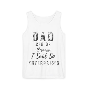 "CEO Dad" Men’s Premium Tank Top – Command With Comfort