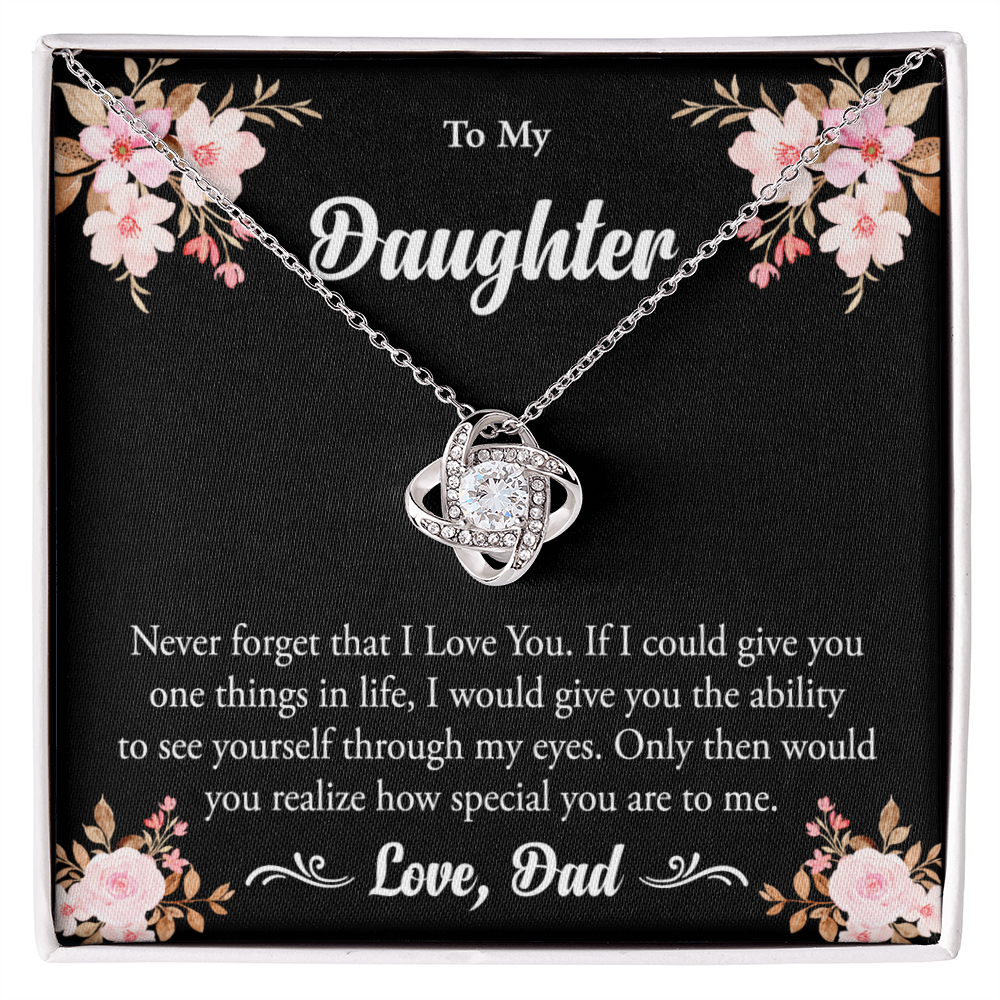 Eternal Love Knot – A Father's Unbreakable Bond